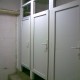 Перегородки с дверями в туалетные кабинки